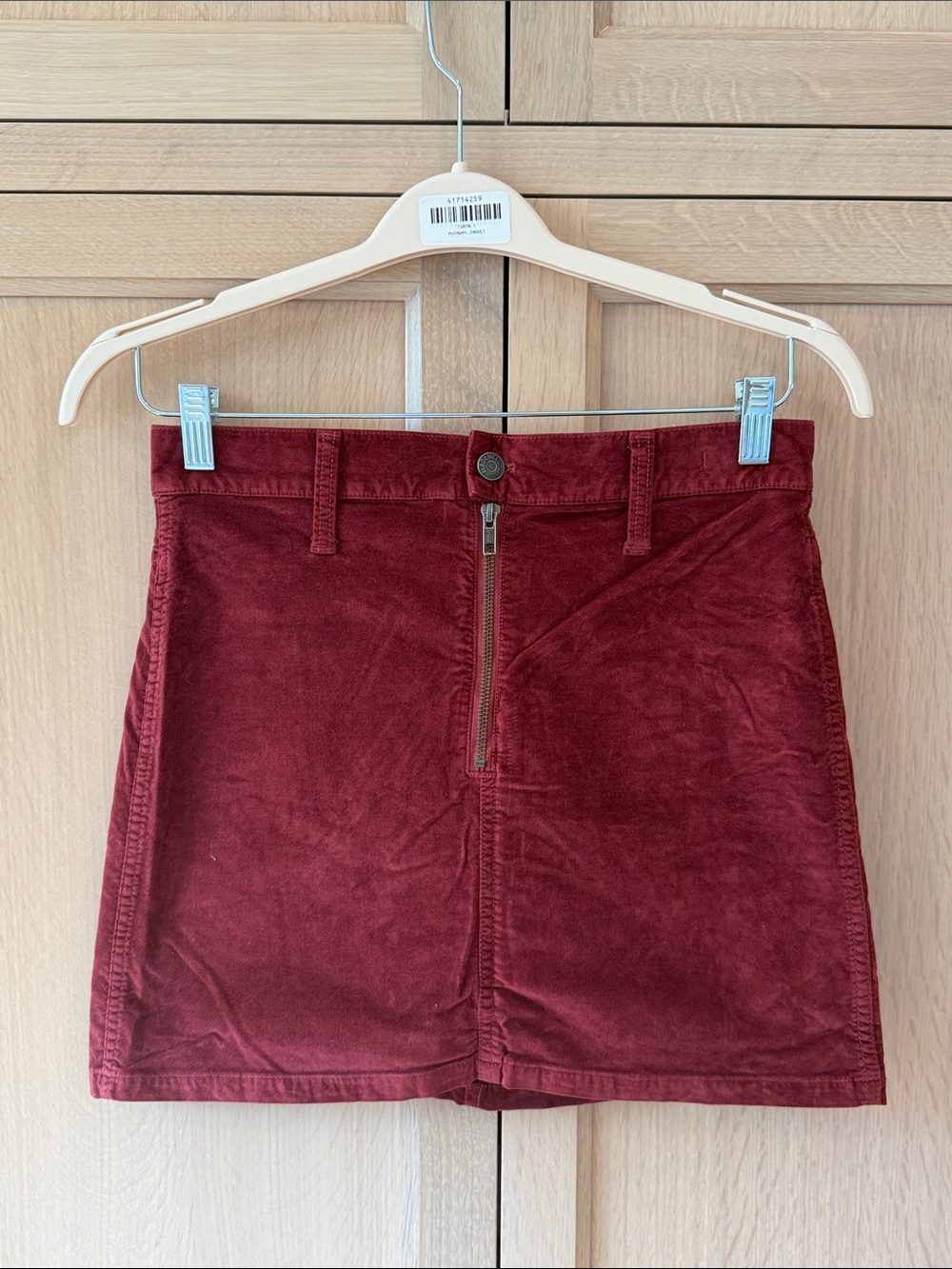 MADEWELL | Velvet Stretch Skirt | Size: 26